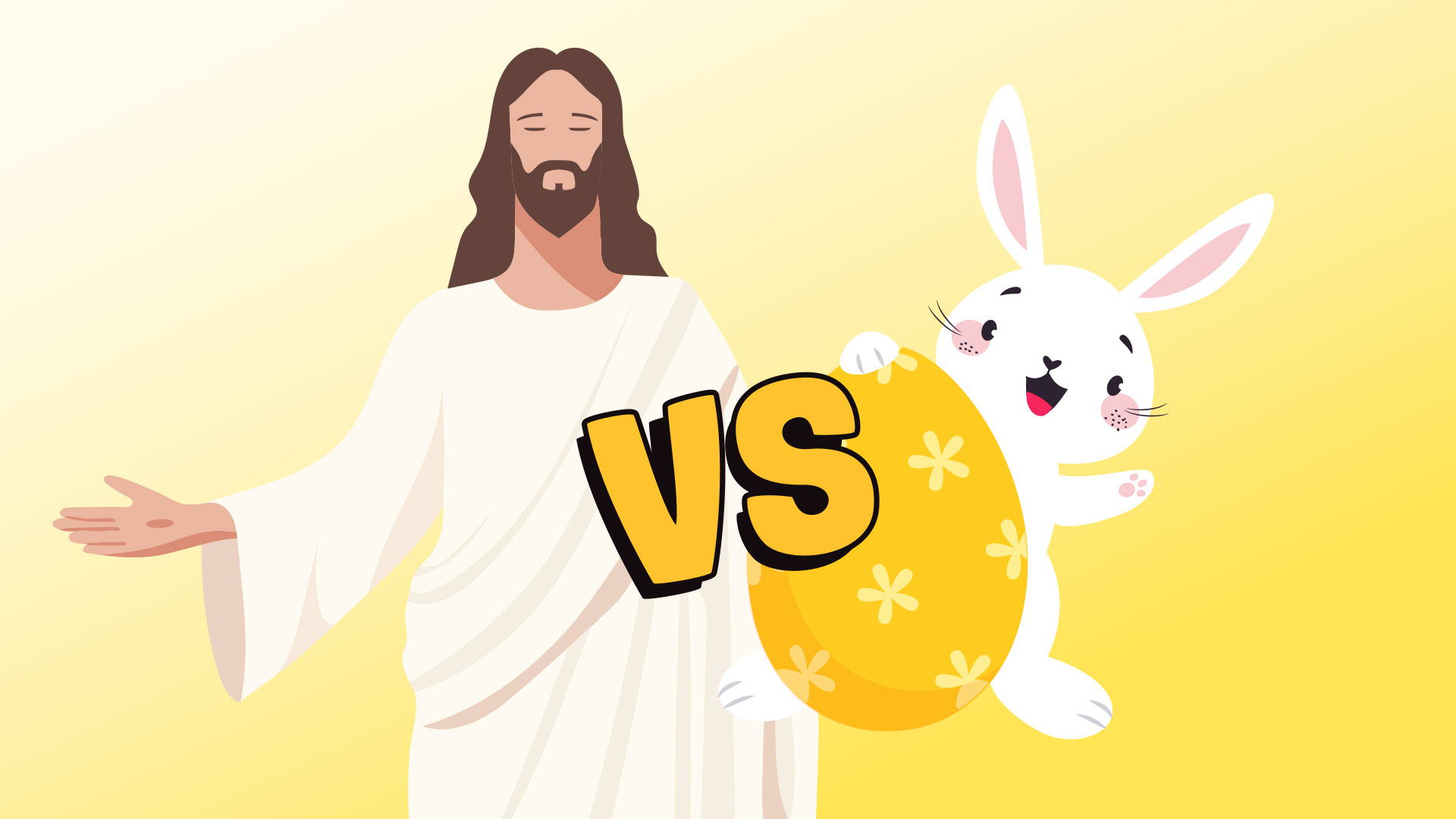 Jesus vs. the Easter Bunny - Laugh Again
